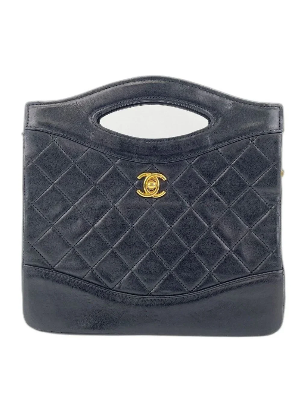 Chanel Handbag Quilted Black
